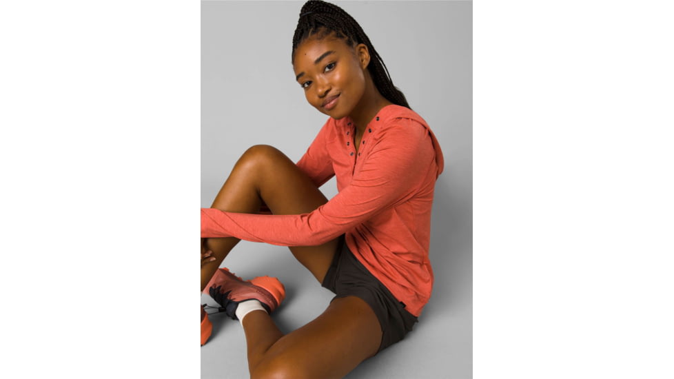 prAna Sol Searcher Hoodie - Womens, Fresca, Medium, 1971551-650-M