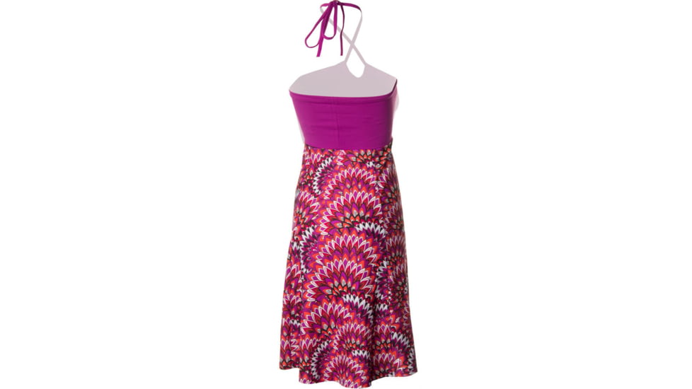 prAna Solana Dress - Women's -Berry Flora-Medium
