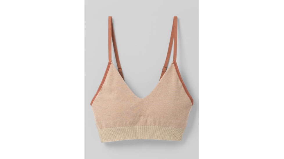 prAna Sopra Seamless Bra - Womens, Coastal Sage, S, 1970391-300-S