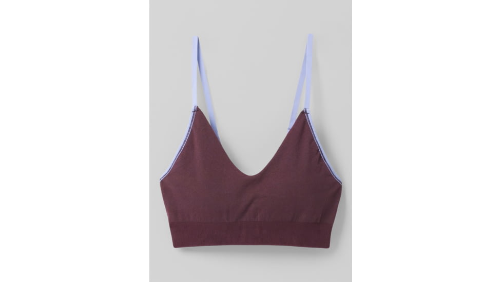 prAna Sopra Seamless Bra - Womens, Rich Cocoa, M, 1970391-200-M