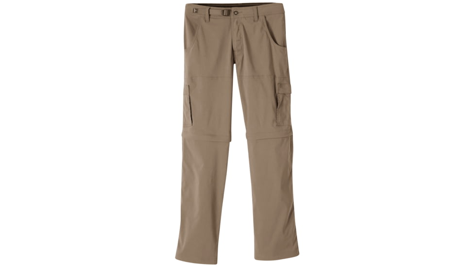 prAna Stretch Zion Convertible Pant - Men's, Mud, 34 Inches Inseam, 28, M4SC34116 - MUD-28