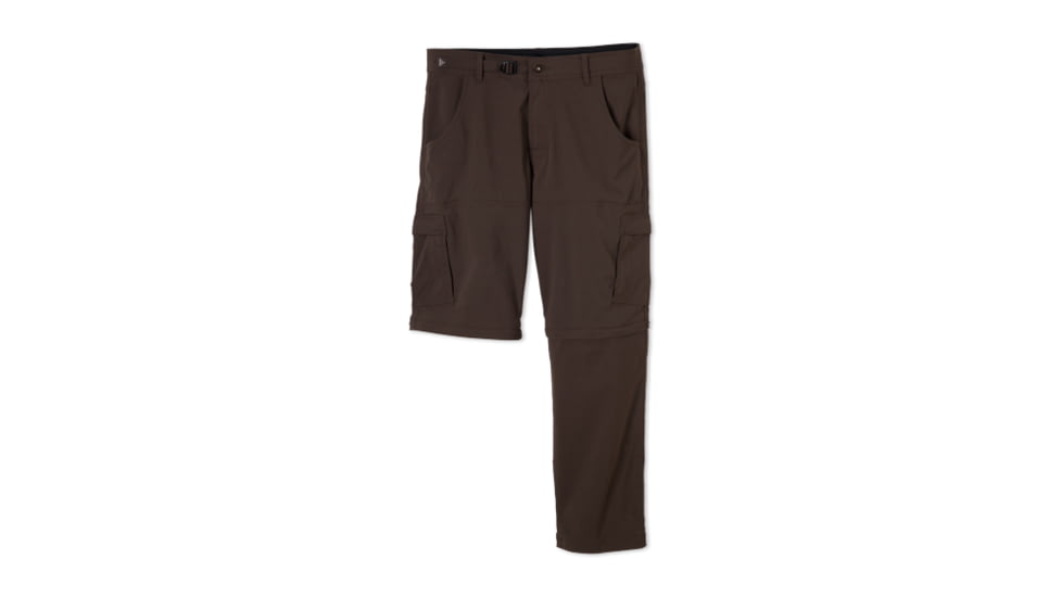 prAna Stretch Zion Convertible Pant - Men's, Brown, Regular Inseam, X-Small