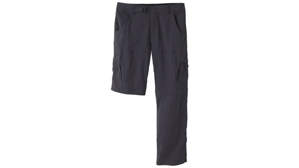 prAna Stretch Zion Convertible Pant - Men's, Charcoal, 36 Waist, Regular Inseam, M4SC32116-CHR-36