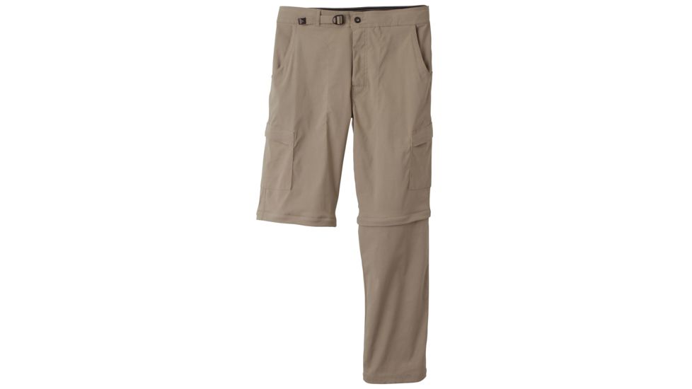 prAna Stretch Zion Convertible Pant - Men's, Dark Khaki, 38 Waist, Regular Inseam, M4SC32116-DKKH-38