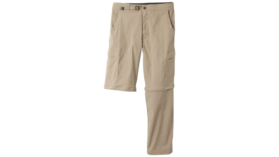 prAna Stretch Zion Convertible Pant - Men's, Khaki-Large, Regular