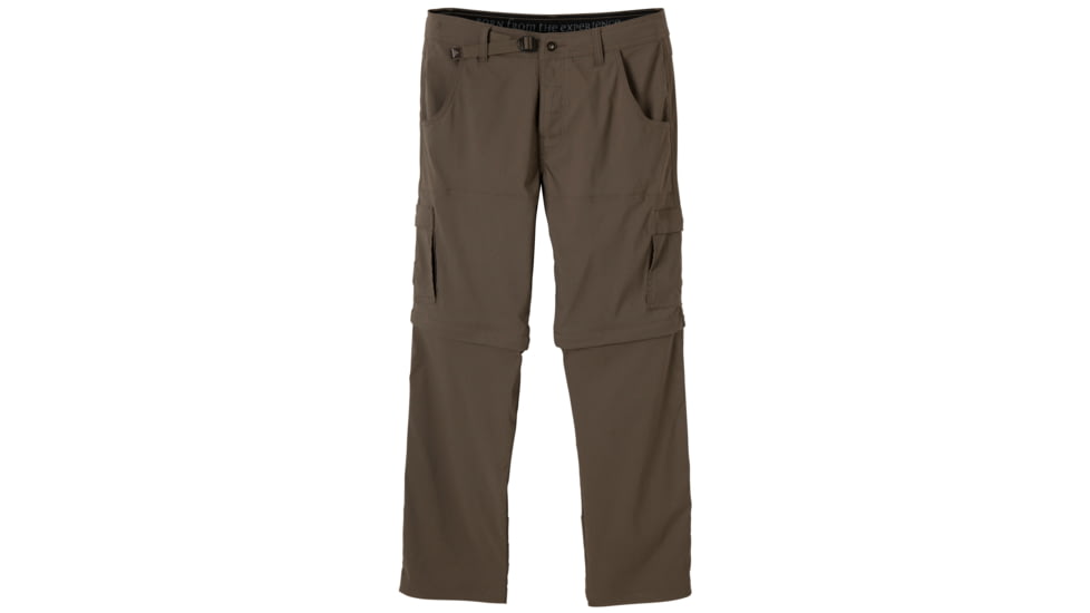 prAna Stretch Zion Convertible Pant - Men's, Mud, Long Inseam, 32 Waist, M4SC34116-MUD-32