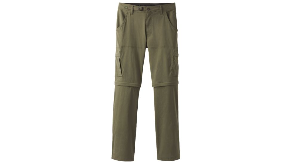 prAna Stretch Zion Convertible Pant - Men's, Cargo Green, 28 Waist, Long Inseam, M4SC34116-CAGR-28