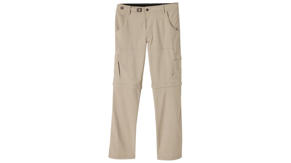 prAna Stretch Zion Convertible Pant - Men's, Dark Khaki, 28 Waist, Long Inseam, M4SC34116-DKKH-28