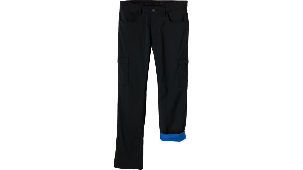 prAna Stretch Zion Lined Pant - Men's-Black-Regular Inseam-30 Waist