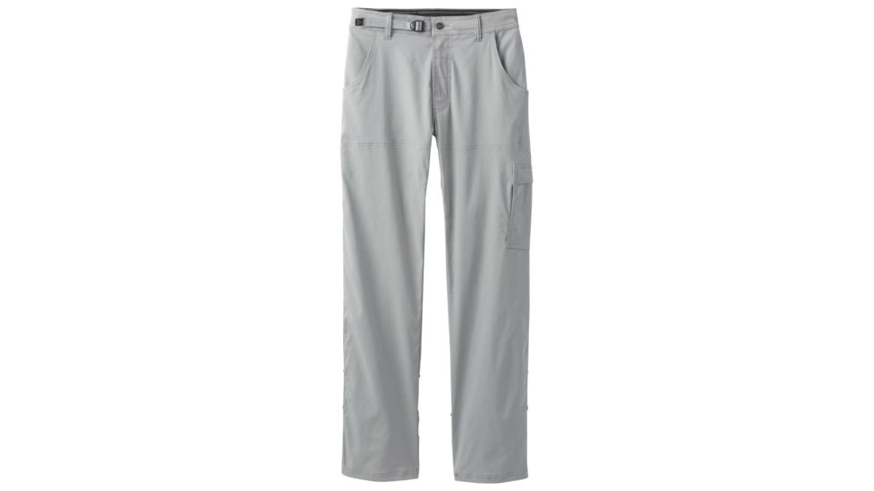 prAna Stretch Zion Pant - Men's, Grey, 34 Waist, Short Inseam, M4ST30116-GRY-34