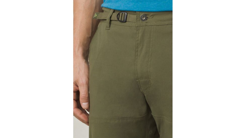 Prana Stretch Zion Pants - Men's-Cargo Green-Regular Inseam-32 Waist