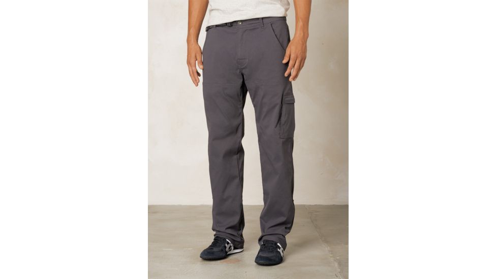 Prana Stretch Zion Pants - Men's-Charcoal-Regular Inseam-34 Waist