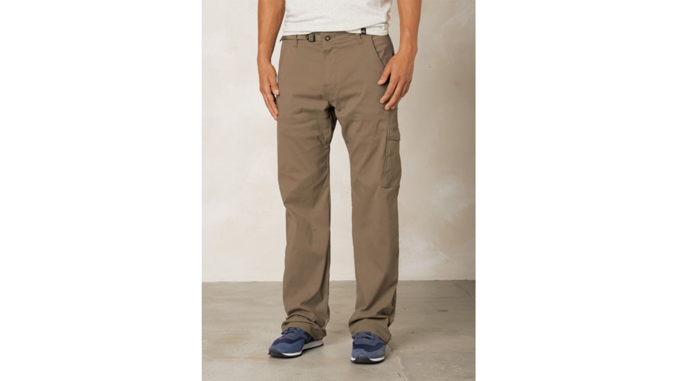 prAna Stretch Zion Pant - Men's, Dark Khaki, 42 Waist, Short Inseam, M4ST30116-DKKH-42