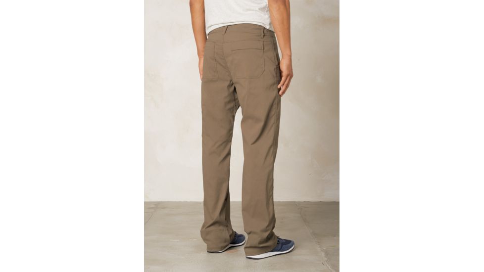 prAna Stretch Zion Pant - Men's, Dark Khaki, 42 Waist, Short Inseam, M4ST30116-DKKH-42