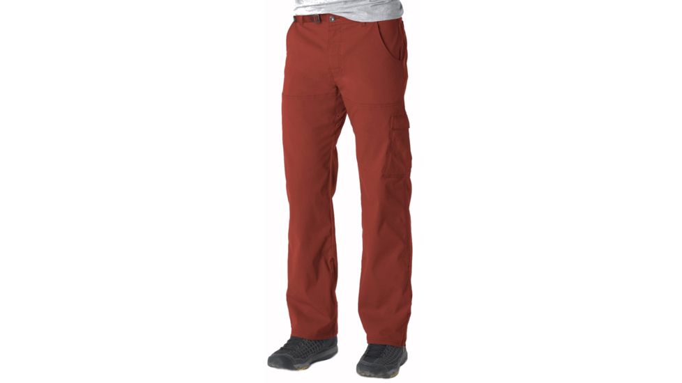 prAna Stretch Zion Pants - Mens, Brick, Short Inseam, Large, M4ST30111-BRK-L