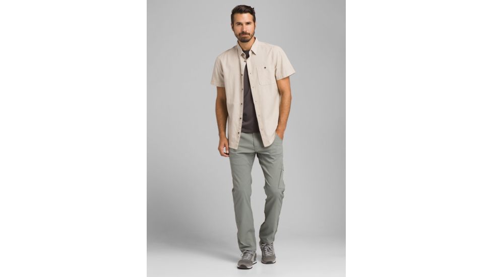 prAna Stretch Zion Straight Pant - Mens, Aloe, 30 Waist, Regular Inseam, M43183227-ALO-30
