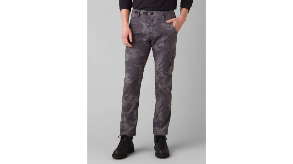 prAna Stretch Zion Straight Pant - Mens, Gravel Camo, 36, 30in, M43183027-GVCA-36