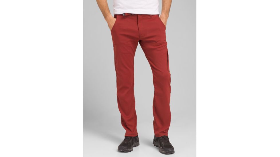 prAna Stretch Zion Straight Pant - Mens, Maple, 32 Waist, Regular Inseam, M43183227-MAP-32