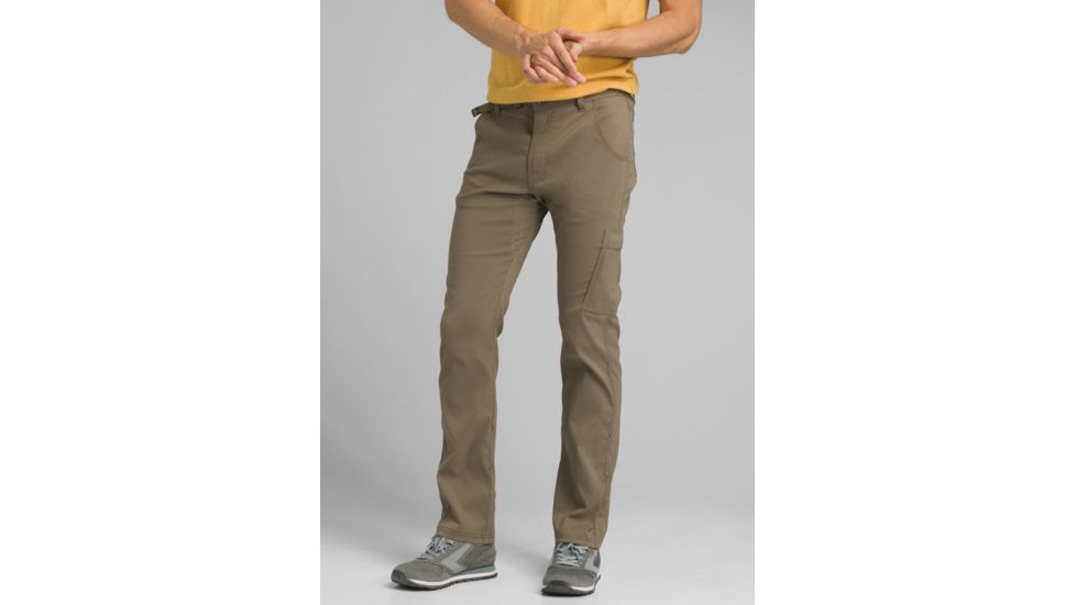 prAna Stretch Zion Straight Pant - Mens, Mud, 28 Waist, Short Inseam, M43183027-MUD-28