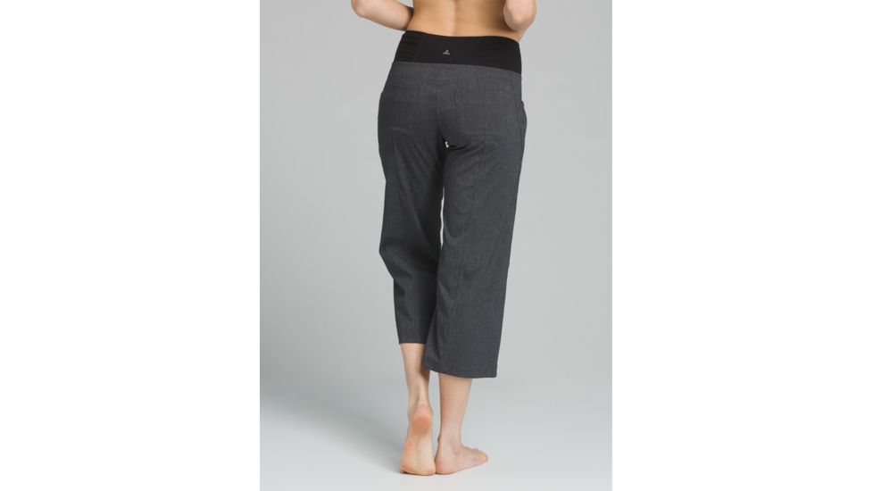 prAna Summit Capri - Womens, Charcoal Heather, XSmall, W41180613-CCHT-XS