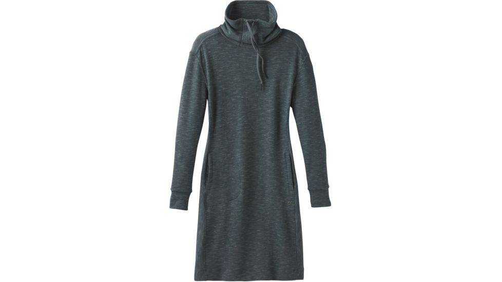 prAna Sunrise Dress - Womens, Grey Blue, Small, W33190917-GYBL-S