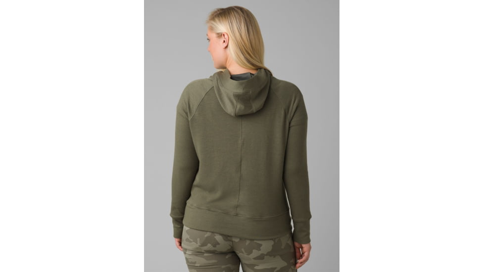 prAna Sunrise Hoodie, Rye Green, XSmall, 1962081-300-XS