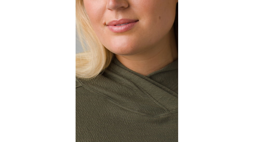 prAna Sunrise Hoodie, Rye Green, XSmall, 1962081-300-XS