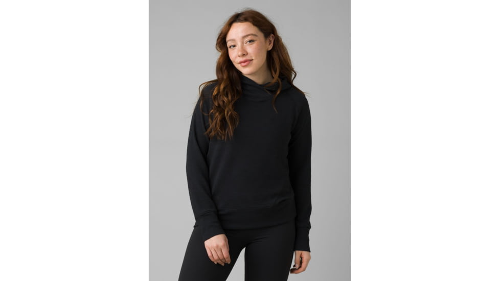 prAna Sunrise Hoodie, Solid Black, Large, 1962081-001-L