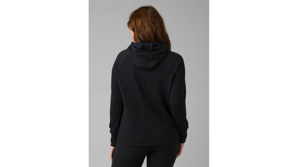 prAna Sunrise Hoodie, Solid Black, Large, 1962081-001-L