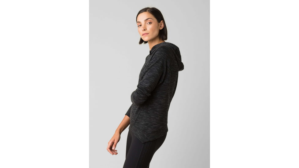 prAna Sunrise Hoodie - Womens, Black, Medium, W21202066-BLK-M