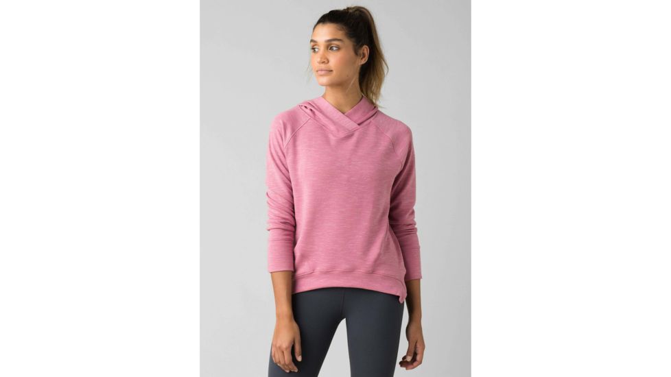 prAna Sunrise Hoodie - Womens, Rosa, Medium, W21202066-ROSA-M