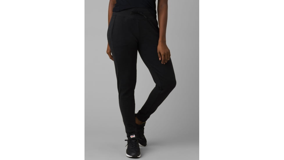 prAna Sunrise Jogger Pants, Solid Black, Medium, 1963871-001-RG-M