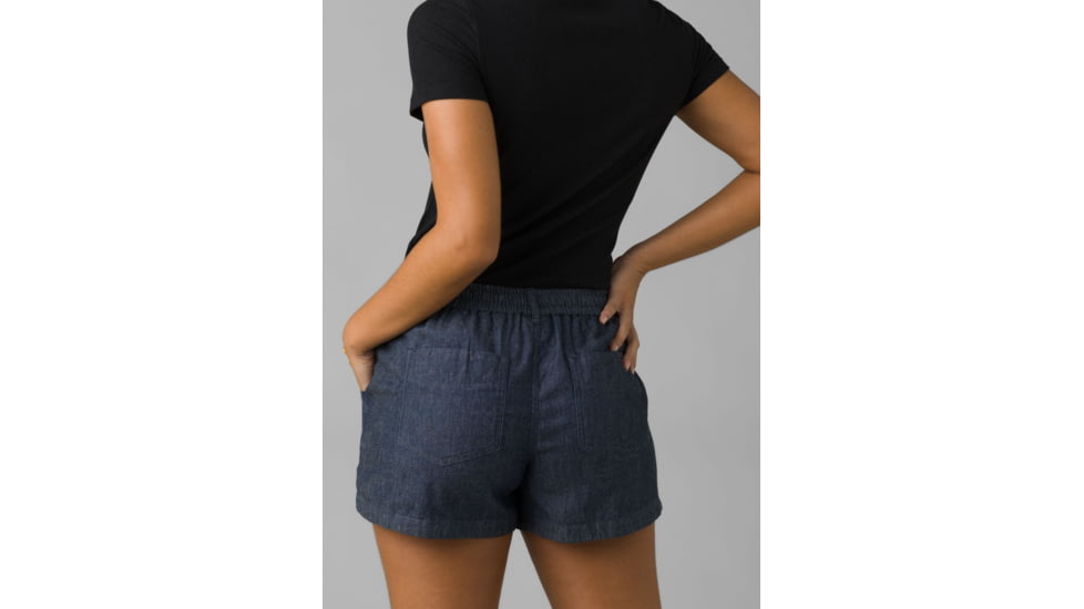 prAna Sunrise Peak Short - Women's, Large, Deep Denim, 1970541-401-05-L