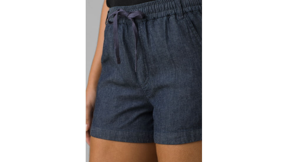 prAna Sunrise Peak Short - Women's, Large, Deep Denim, 1970541-401-05-L