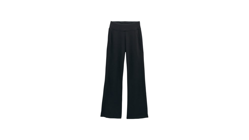 prAna Sunrise Wide Leg Pant - Women's, Solid Black, Medium, 2055941-001-M