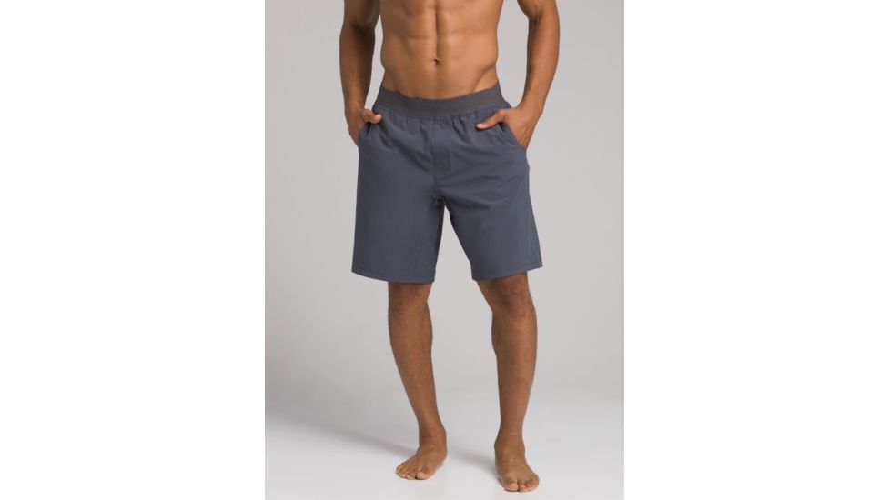 prAna Super Mojo Short II - Mens, Coal, Large, M31191060-COAL-L