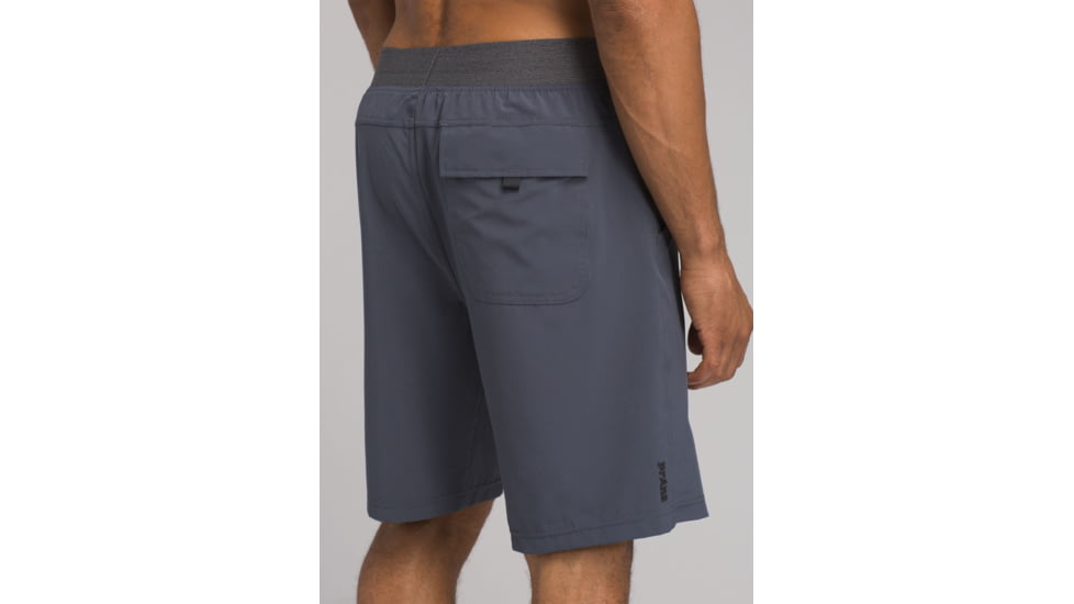 prAna Super Mojo Short II - Mens, Coal, Large, M31191060-COAL-L