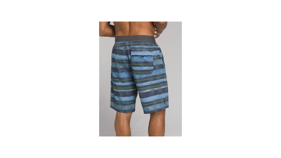 prAna Super Mojo Short II - Mens, Nautical Woodward, Large, M31191060 -424-L