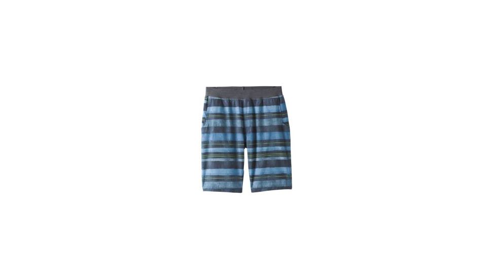 prAna Super Mojo Short II - Mens, Nautical Woodward, Large, M31191060 -424-L