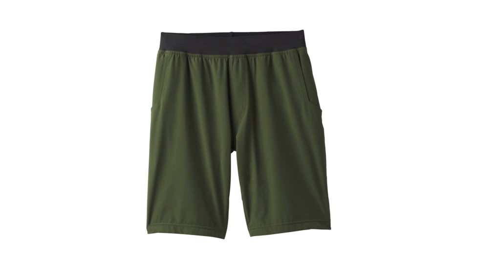 prAna Super Mojo Short Mens, Turtle Green, X-Large, M31170408-TUGR-XL
