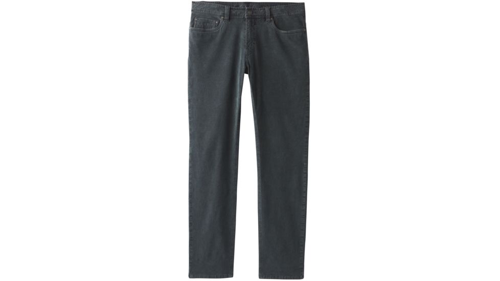 prAna Sustainer Cord Pant - Mens, Charcoal, 34 Waist, Short Inseam, M43183018-CHR-34