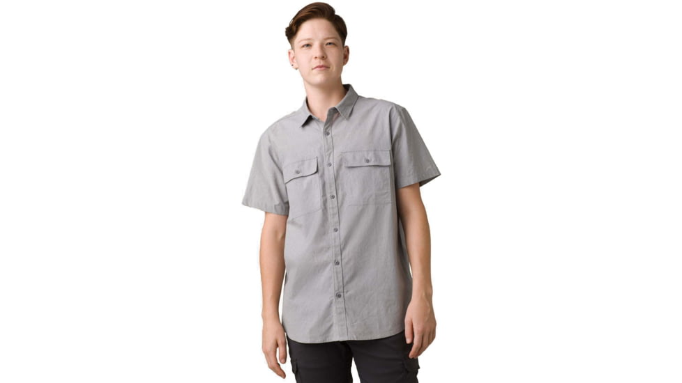 prAna Sutherlin Shirt, Alloy Range, Small, 1965571-020-SL-S
