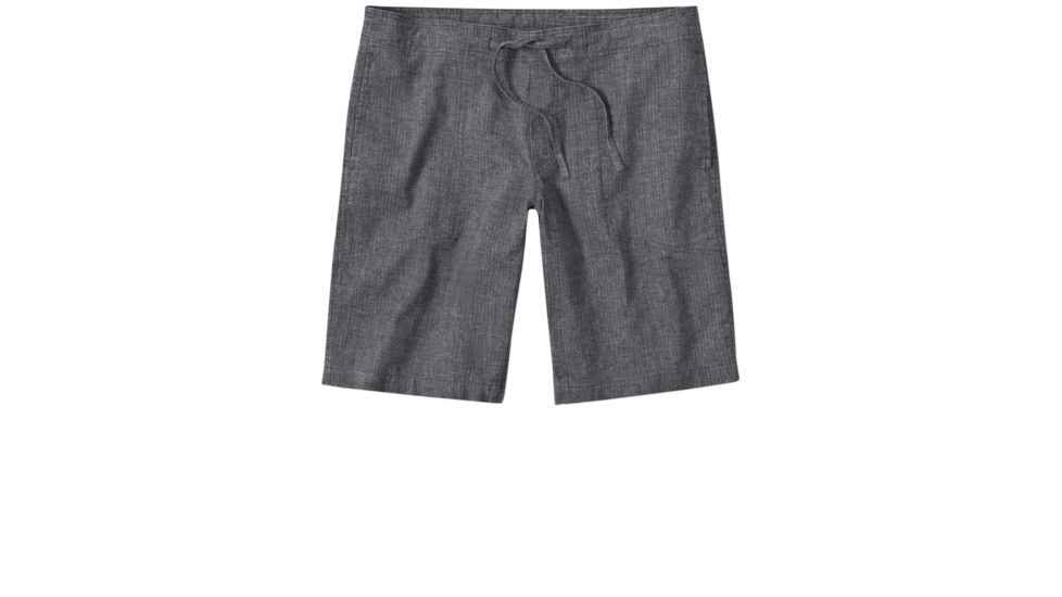 prAna Sutra Short - Mens, Black Herringbone, Large, M3SUTR112-BKHB-L