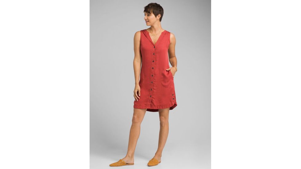 prAna Talton Dress, Patina Red, XLarge, W31190812 -604-XL