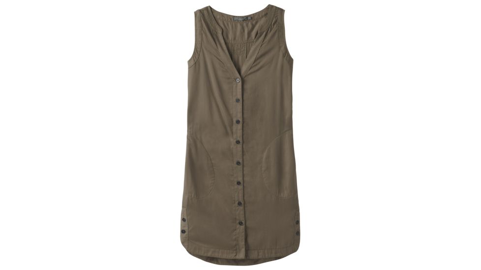 prAna Talton Dress - Womens, Slate Green, XSmall, W31190812 -023-XS