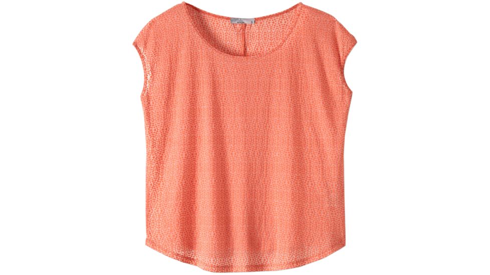 Tandi Top -Womens -Bright Coral-Small