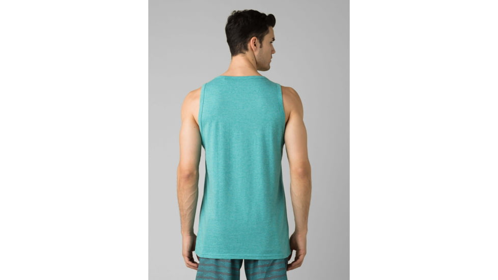 prAna Tank - Mens, Azurite Heather, Small, M11170350-AZHT-S