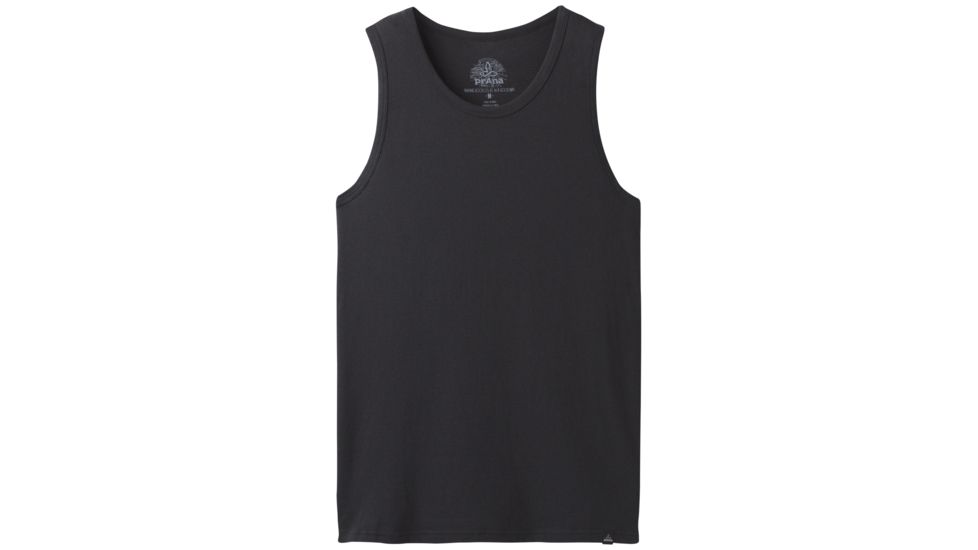 prAna Tank Top - Mens, Black, XXLarge, M11170350-BLK-XXL