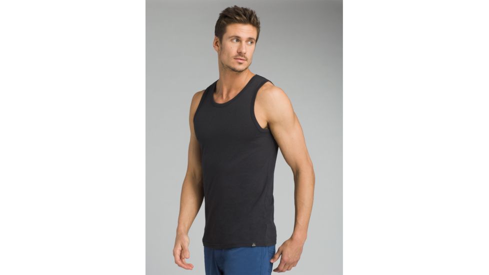 prAna Tank Top - Men's, Black, XXLarge, M11170350-BLK-XXL
