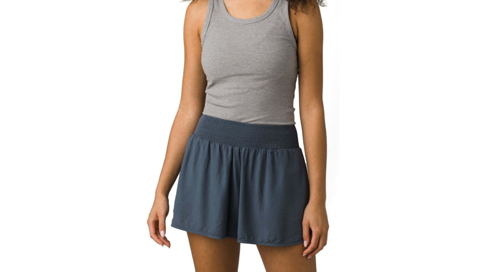 prAna Teletropics Short - Women's, Extra Small, Grey Blue, 1966071-020-03-XS